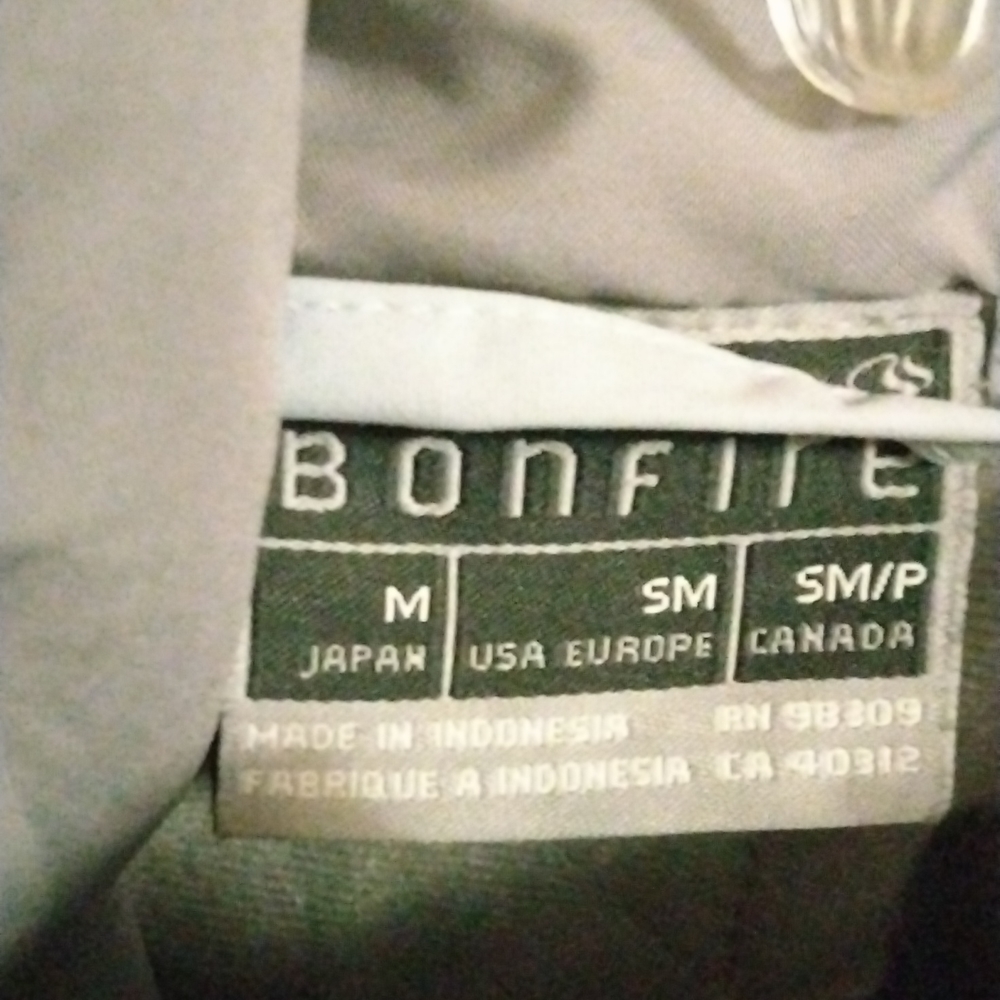 Baby blue Bonfire Winter Ski coat - Picture 3 of 13